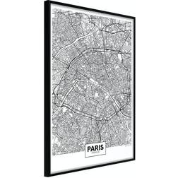 Arkiio Affisch Map of Paris [Poster] 30x45 Poster